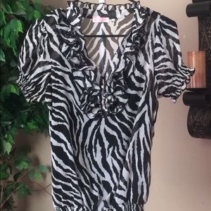 Zebra Blouse